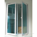 Double Swing Glass Thermal Aluminum Casement Window Factory Australian As2208/2047